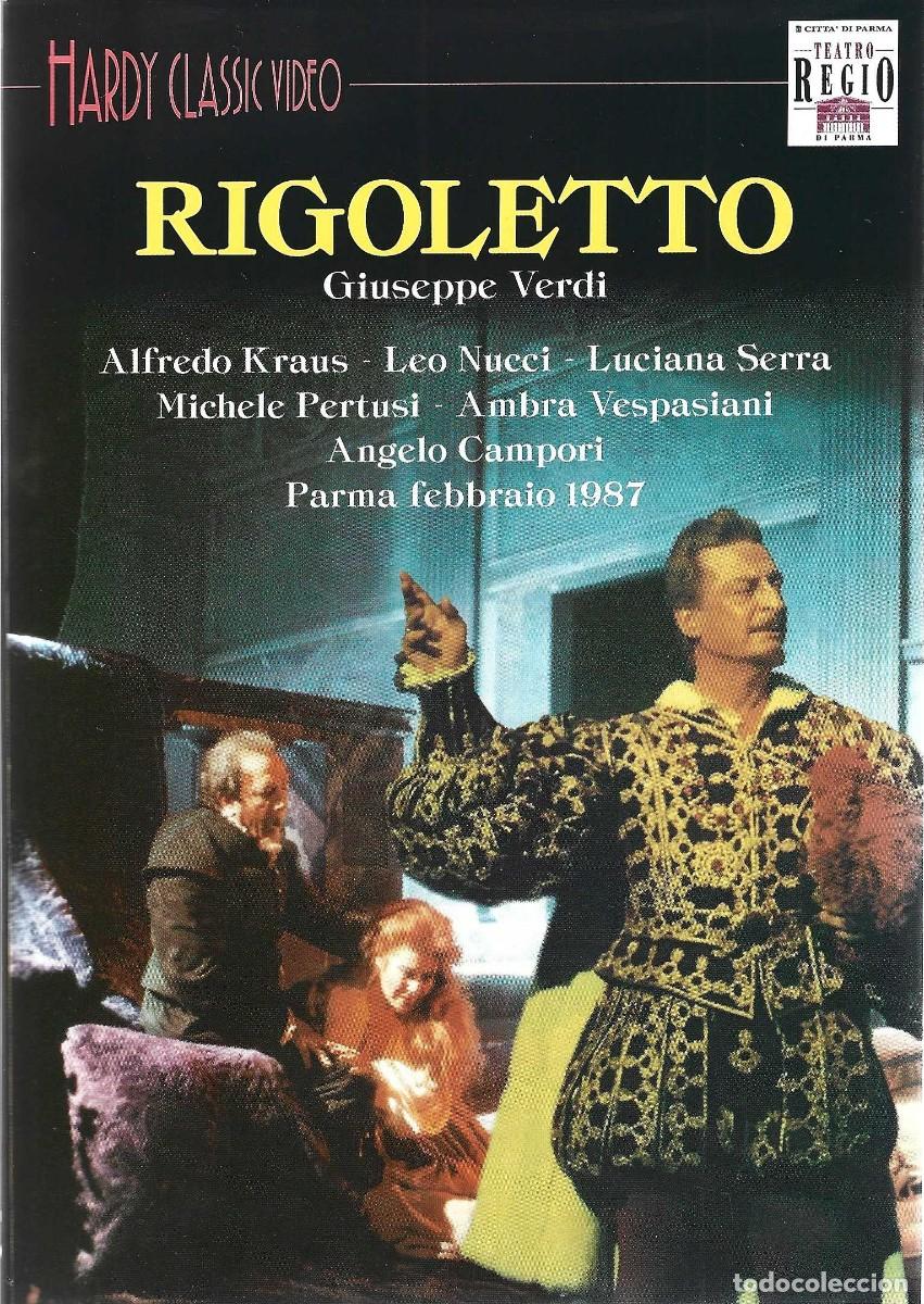 V&iacute;deos y DVD musicales: RIGOLETTO GIUSEPPE VERDI - Foto 1