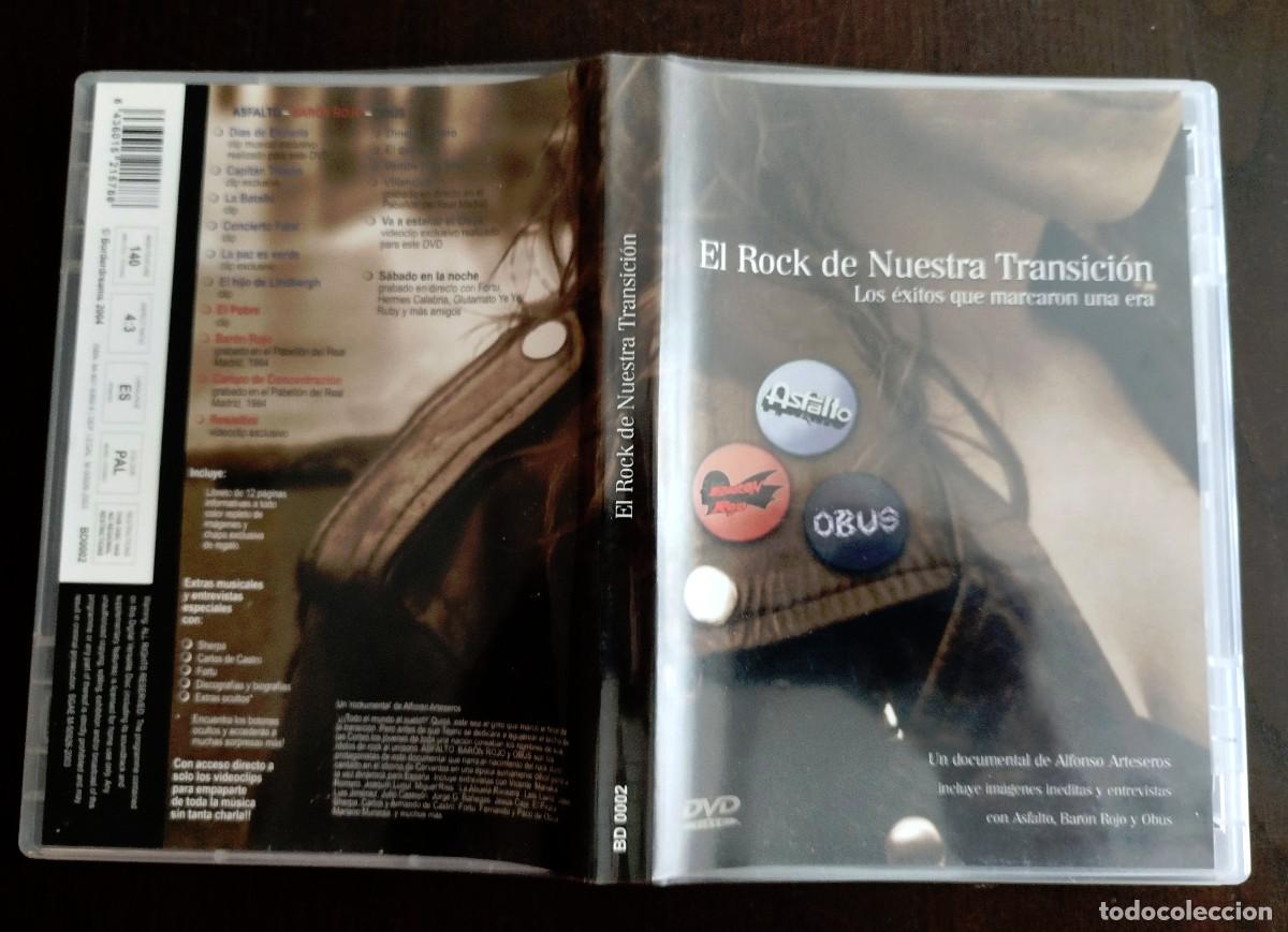 V&iacute;deos y DVD musicales: El Rock de nuestra transici&oacute;n. DVD. - Foto 2