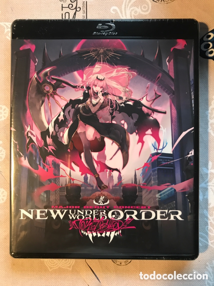 V&iacute;deos y DVD Musicales: MORI CALLIOPE - New under world order - blu-ray Disc (nuevo/ precintado)