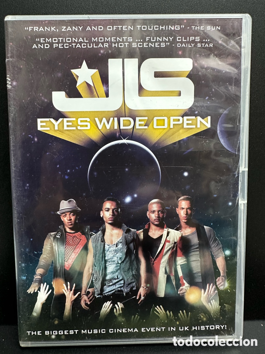 V&iacute;deos y DVD musicales: JLS - Eyes Wide Open (DVD) - Foto 1