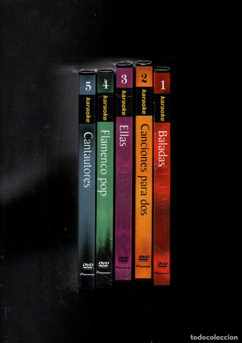 Video e DVD Musicali: DVD. KARAOKE. 5 DVD'S PRECINTADOS. CON DOS OPCIONES DE AUDIO. VER FOTOS ADICIONALES