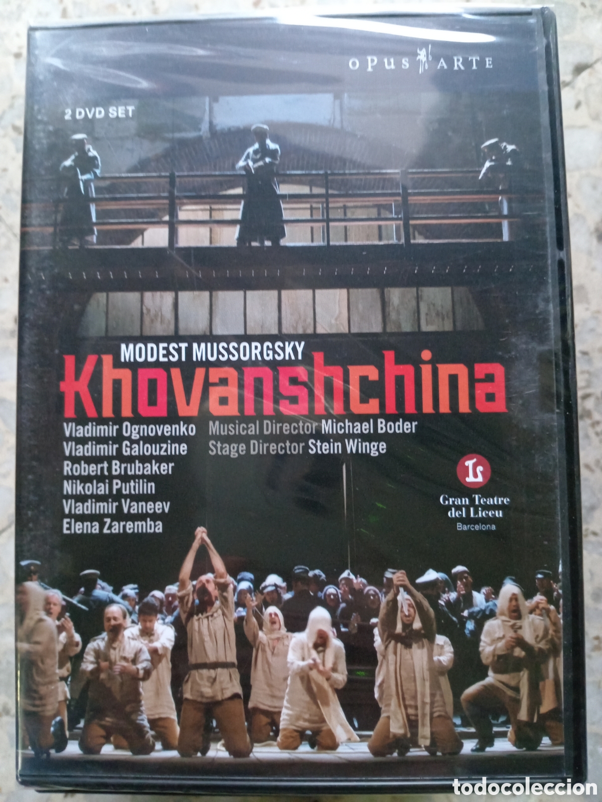 V&iacute;deos e DVD Musicais: 2 DVD Y LIBRETO MUSSORGSKY KHOVANSHCHINA NUEVO PRECINTADO OPUS ARTE