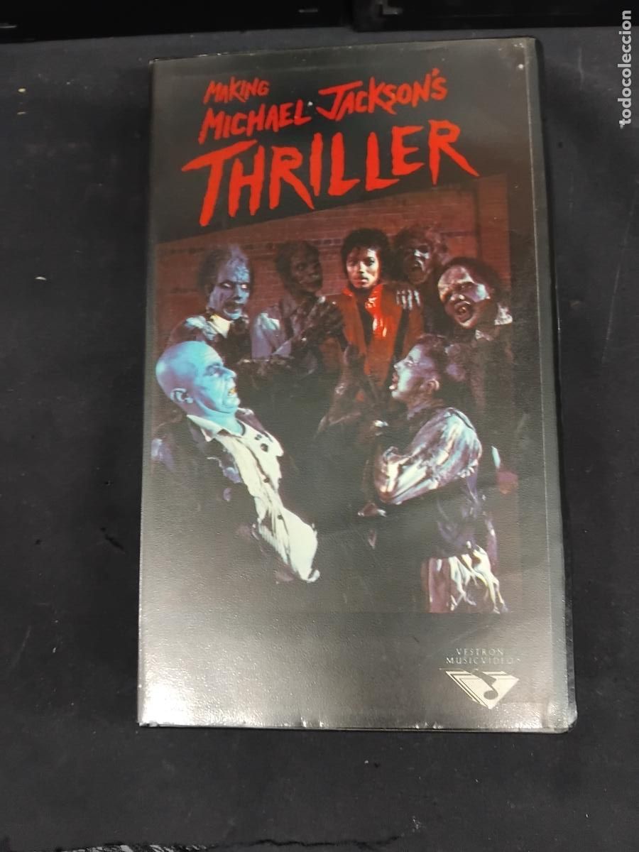 V&iacute;deos y DVD musicales: MAKING MICHAEL JACSONS . THRILLER - VHS - Foto 1