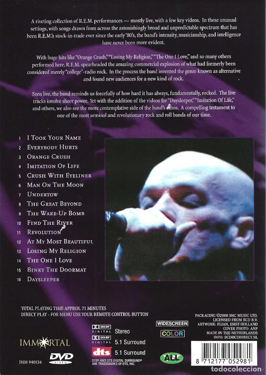 V&iacute;deos y DVD musicales: R.E.M. COLLECTION (DVD) - Foto 2