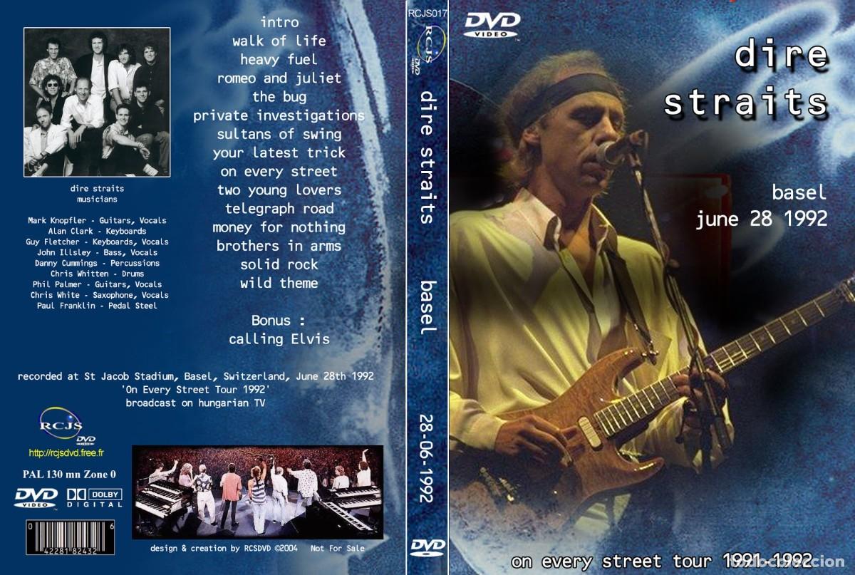 V&iacute;deos y DVD musicales: DIRE STRAITS. 1992. BASEL. DVD. - Foto 1