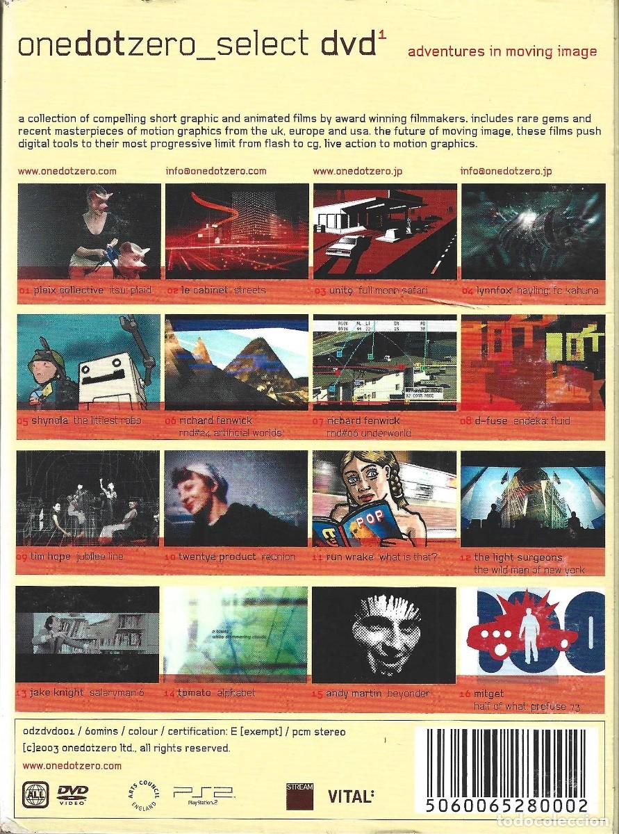 V&iacute;deos y DVD musicales: ONEDOTZERO_SELECT DVD 1 - Foto 2