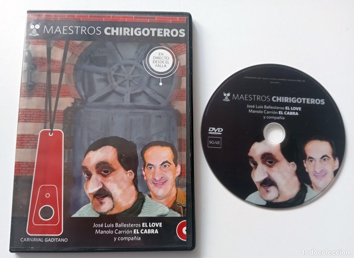 V&iacute;deos y DVD Musicales: CARNAVAL DE CADIZ: DVD MAESTROS CHIRIGOTEROS, EL LOVE Y EL CABRA