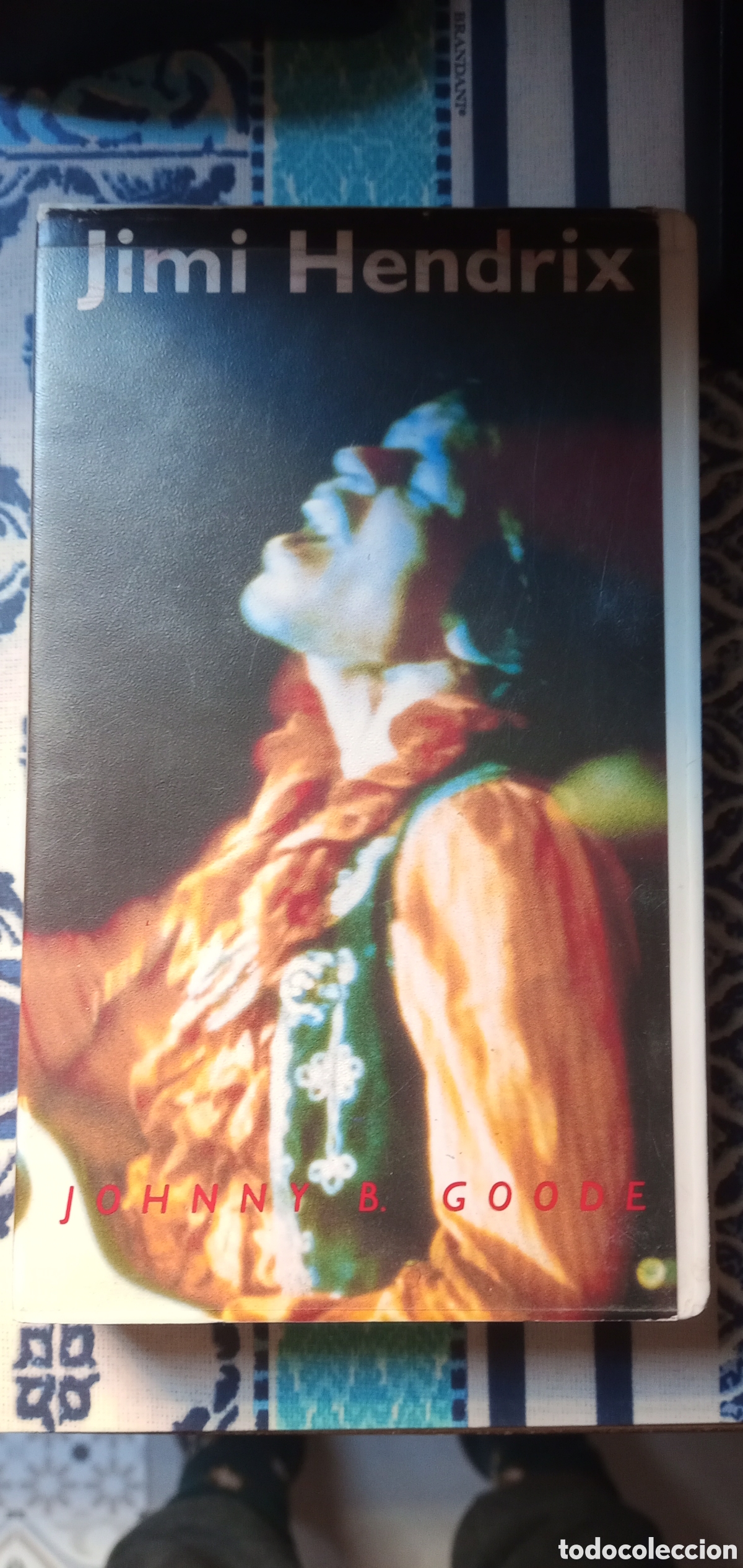 V&iacute;deos e DVD Musicais: VHS Jhimy Hendrix cinta de Jhimy Hendrix