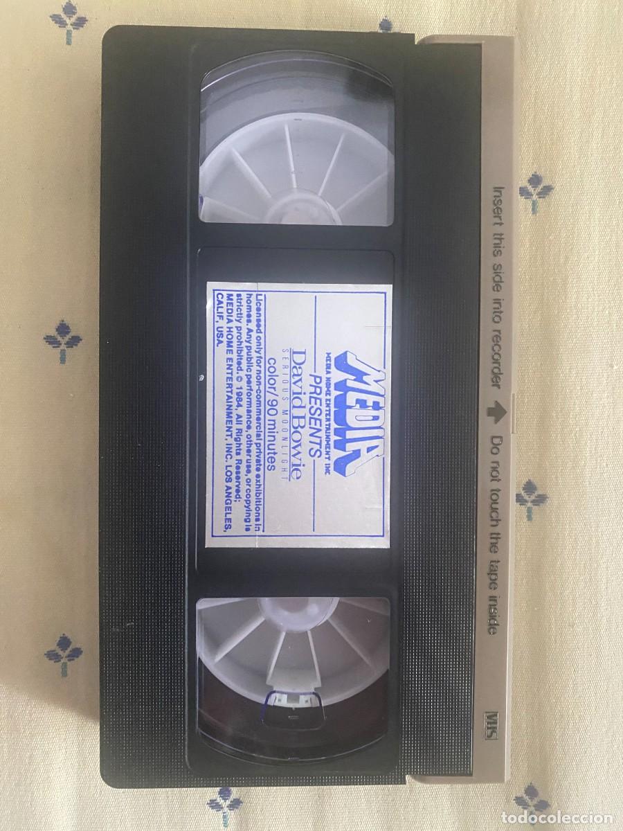 V&iacute;deos y DVD musicales: VHS DAVID BOWIE-SERIOUS MOONLIGHT - Foto 5