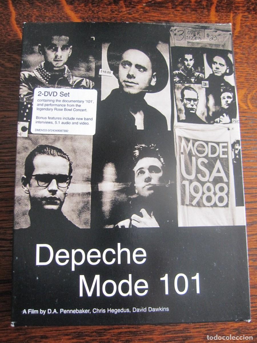 V&iacute;deos y DVD musicales: DEPECHE MODE 101 - 2 DVD + LIBRETO. - Foto 1