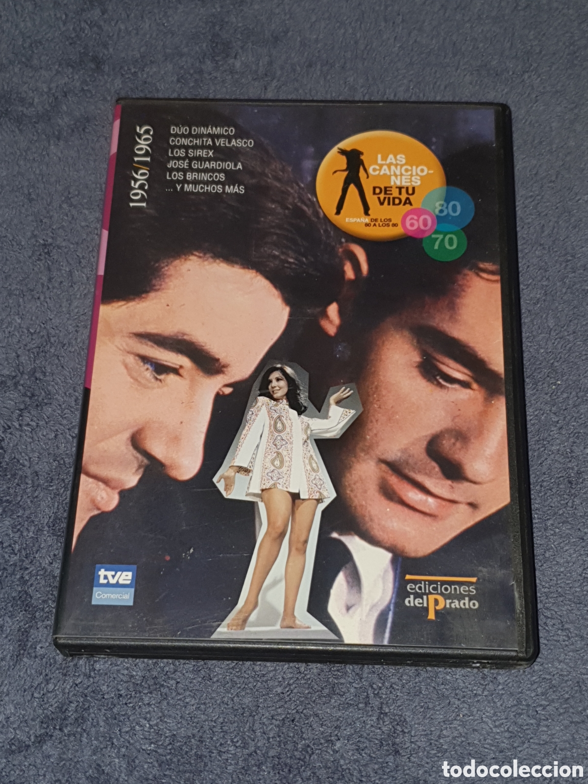 Vid&eacute;os y DVD Musicaux: 41-Dvd. Las Canciones De T&uacute; Vida 60, 70, 80, 2&ordf; Mano, Muy Buen Estado.