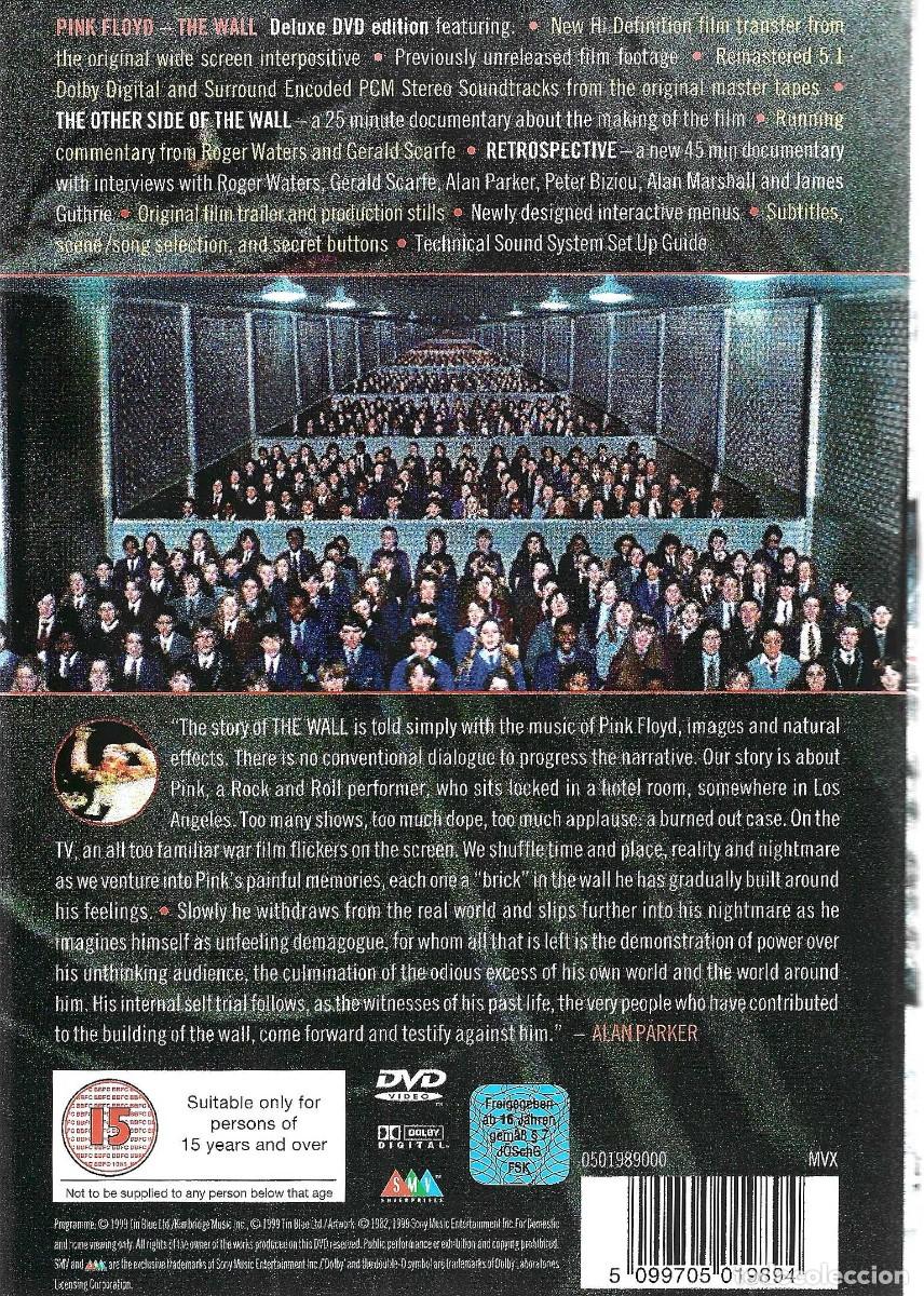 V&iacute;deos y DVD musicales: PINK FLOYD &uml;THE WALL&uml; - Foto 2