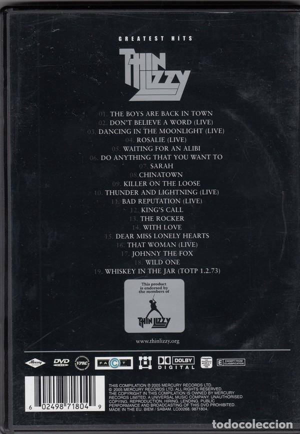 V&iacute;deos y DVD musicales: Thin Lizzy &lrm;&ndash; Greatest Hits - DVD - Foto 2
