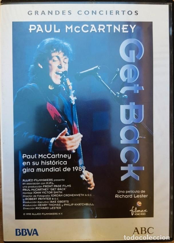 V&iacute;deos y DVD musicales: Paul McCartney &lrm;&ndash; Get Back - DVD - Foto 1