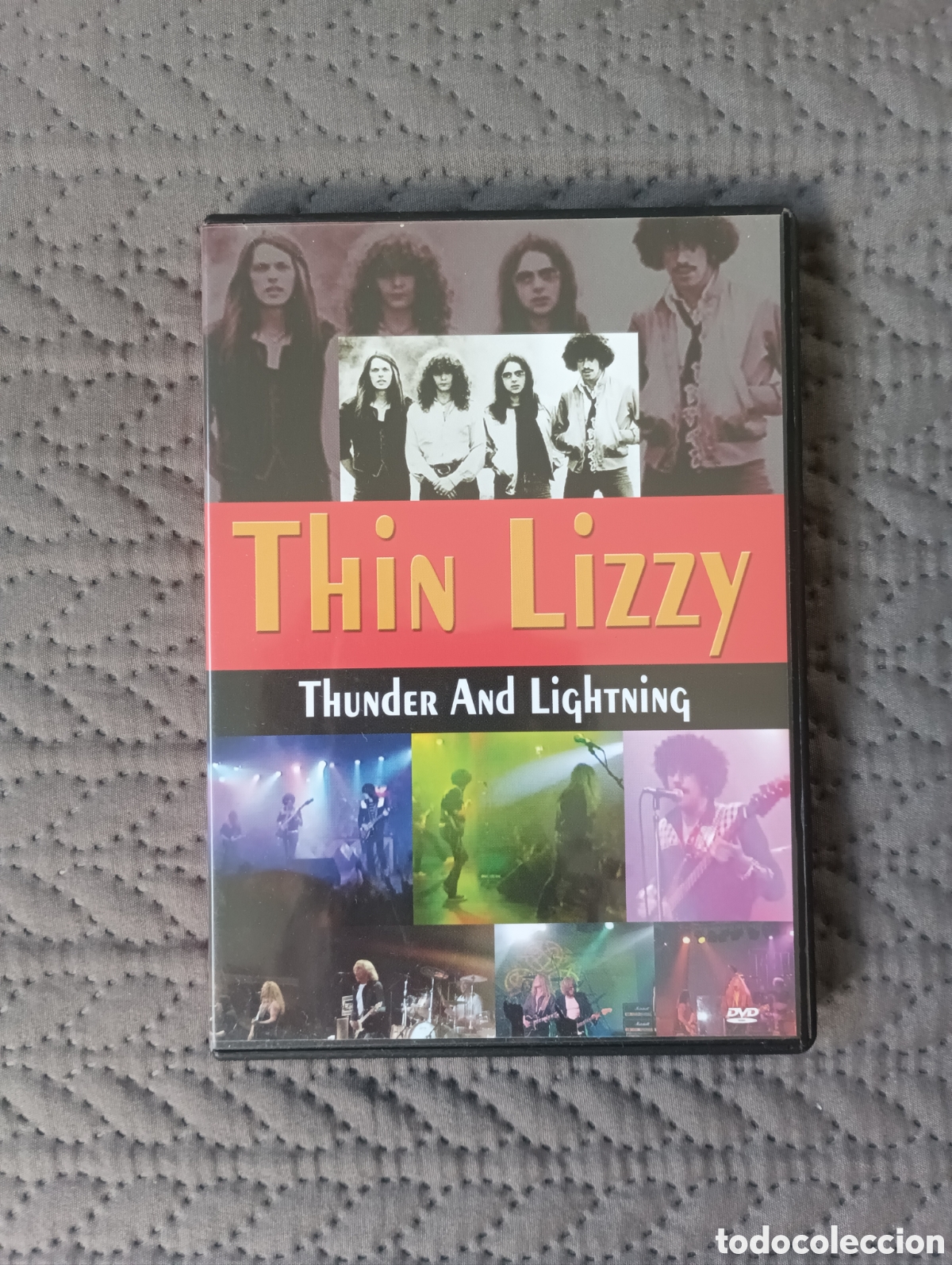 V&iacute;deos y DVD musicales: DVD THIN LIZZY &mdash; Thunder and Lighting. Ingl&eacute;s/English - Foto 1
