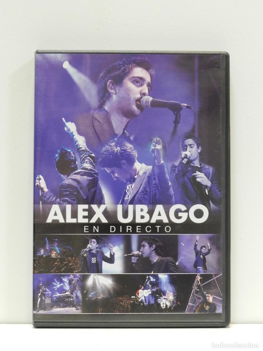 V&iacute;deos y DVD musicales: DISCO DVD. Alex Ubago &ndash; En Directo. - Foto 1