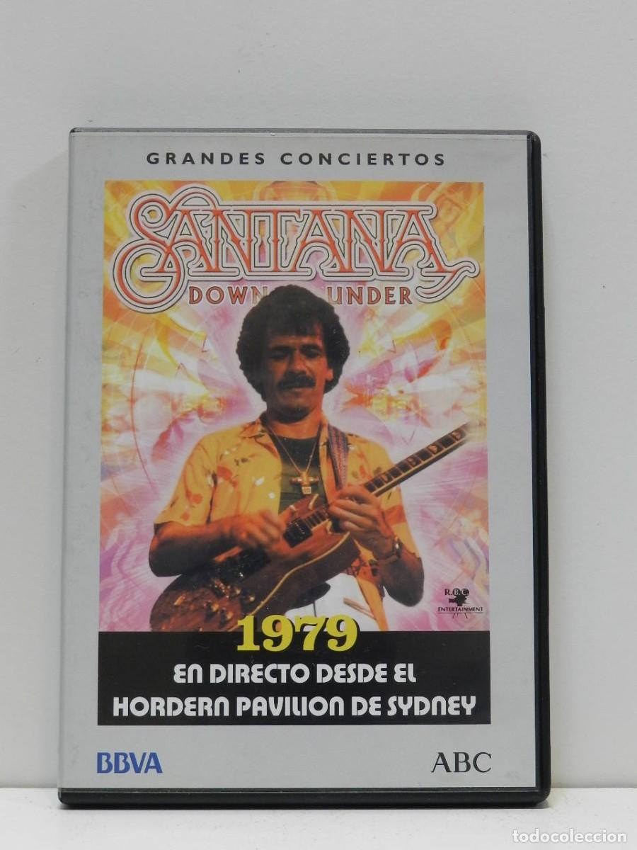 V&iacute;deos y DVD musicales: DISCO DVD. Santana &ndash; Down Under. - Foto 1