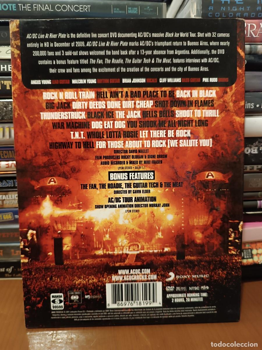 V&iacute;deos y DVD musicales: AC/DC &lrm;&ndash; Live At River Plate -DVD - Foto 2