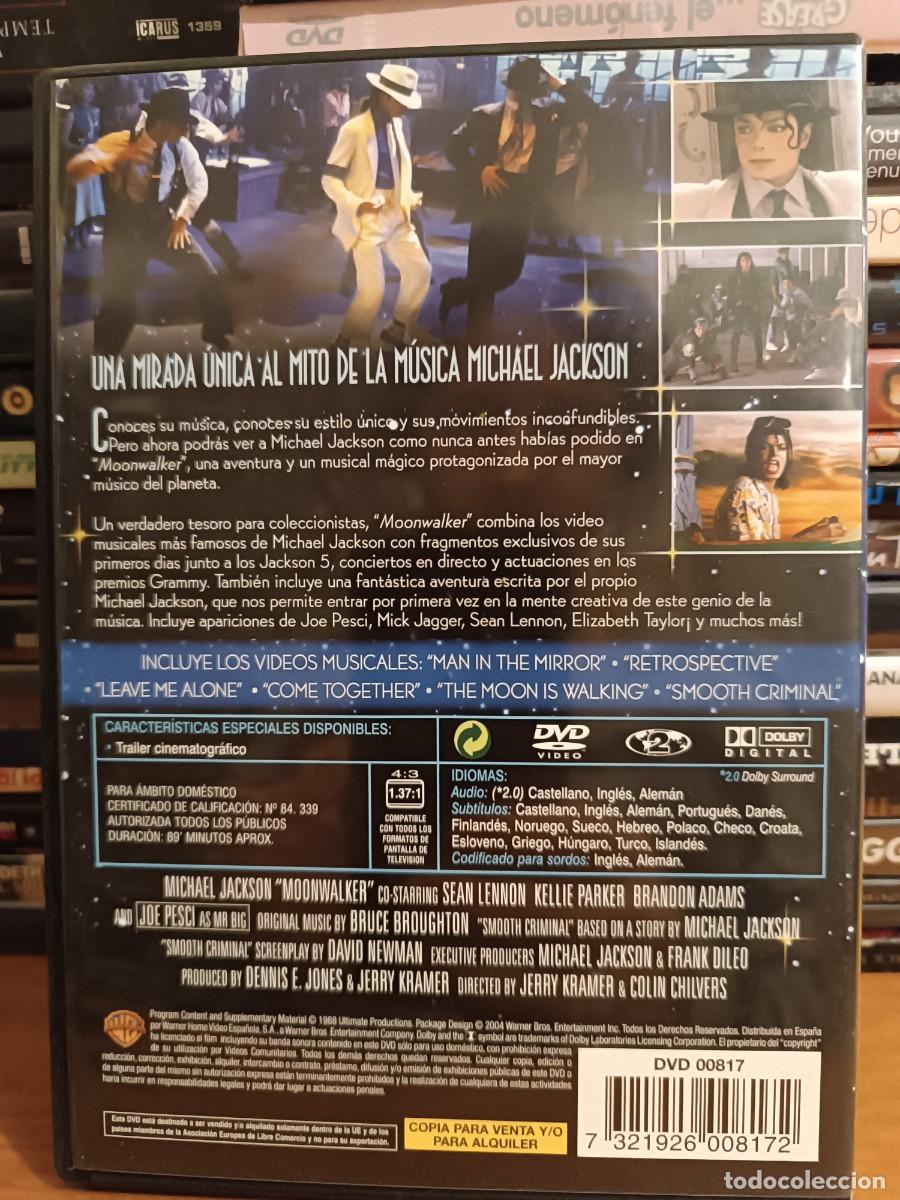 V&iacute;deos y DVD musicales: Michael Jackson &lrm;&ndash; Moonwalker -DVD - Foto 2