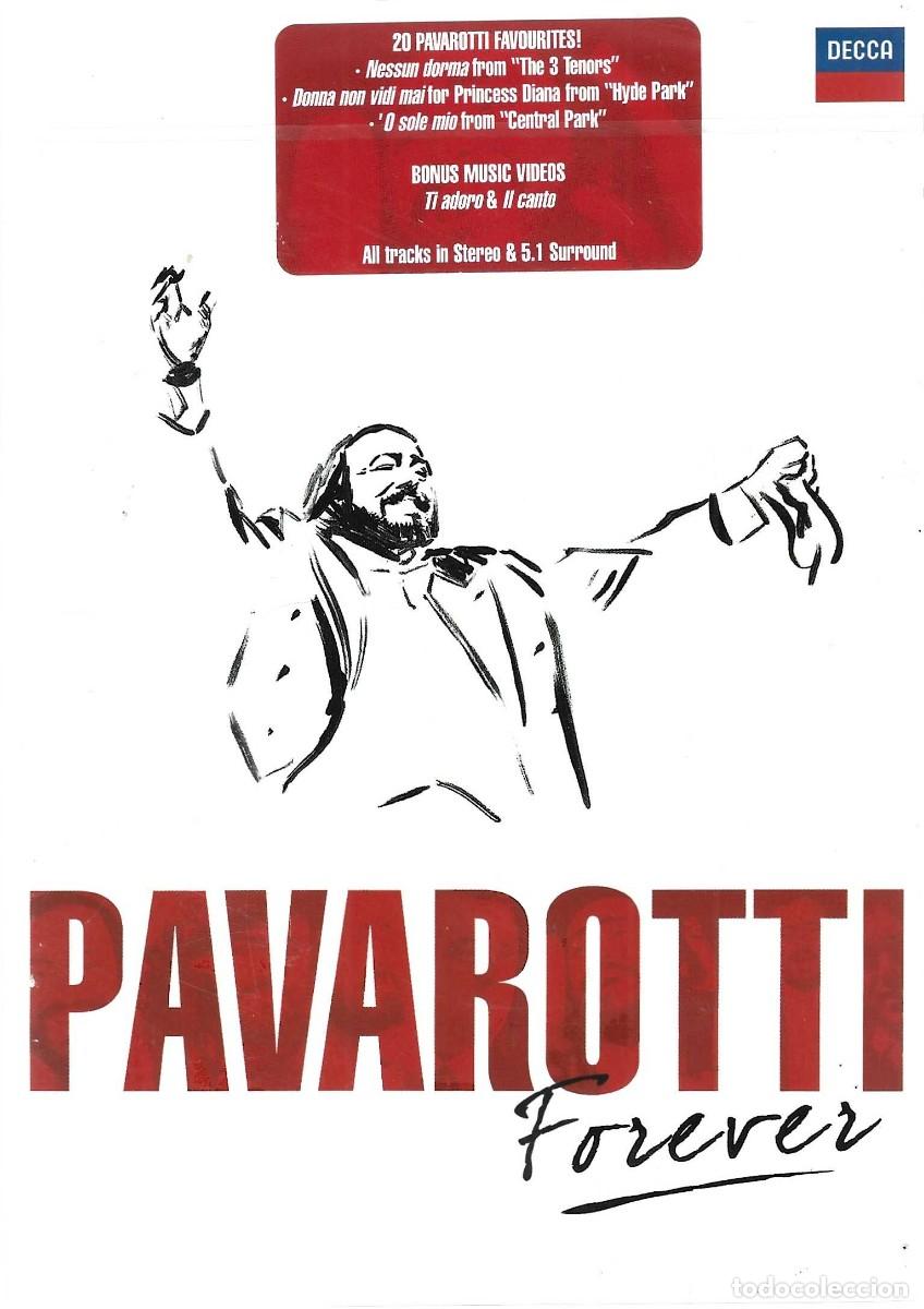 V&iacute;deos y DVD musicales: PAVAROTTI FOREVER (PRECINTADO) - Foto 1
