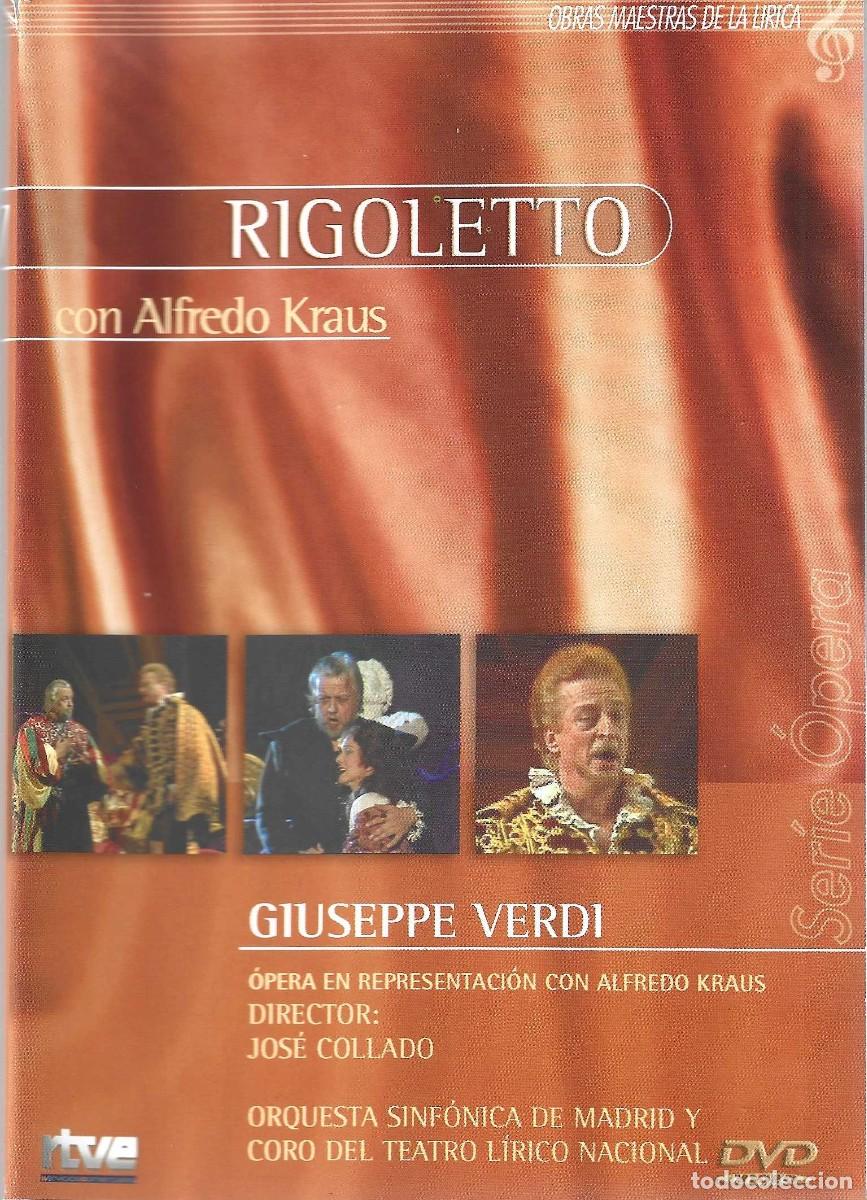 V&iacute;deos y DVD musicales: RIGOLETTO CON ALFREDO KRAUS - Foto 1