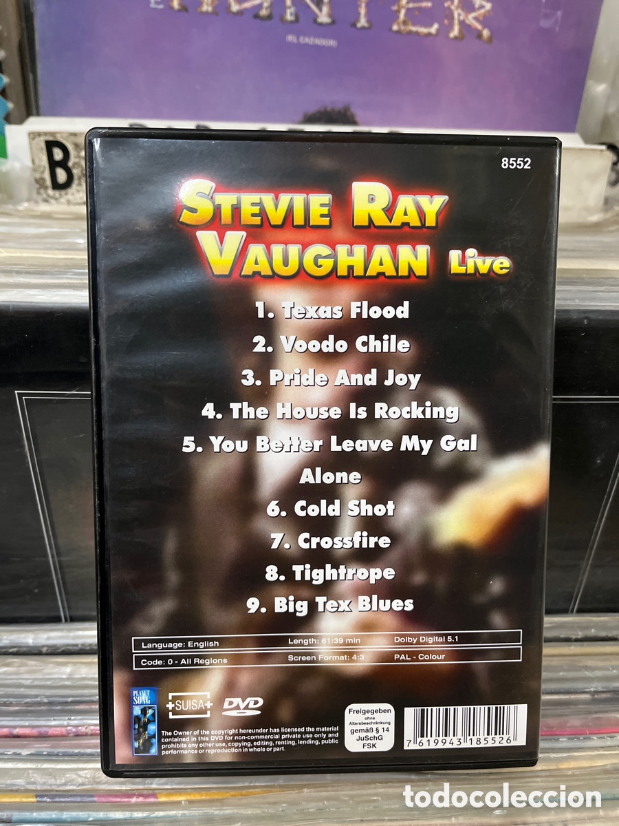 V&iacute;deos y DVD musicales: Stevie ray vaughan live - Foto 2