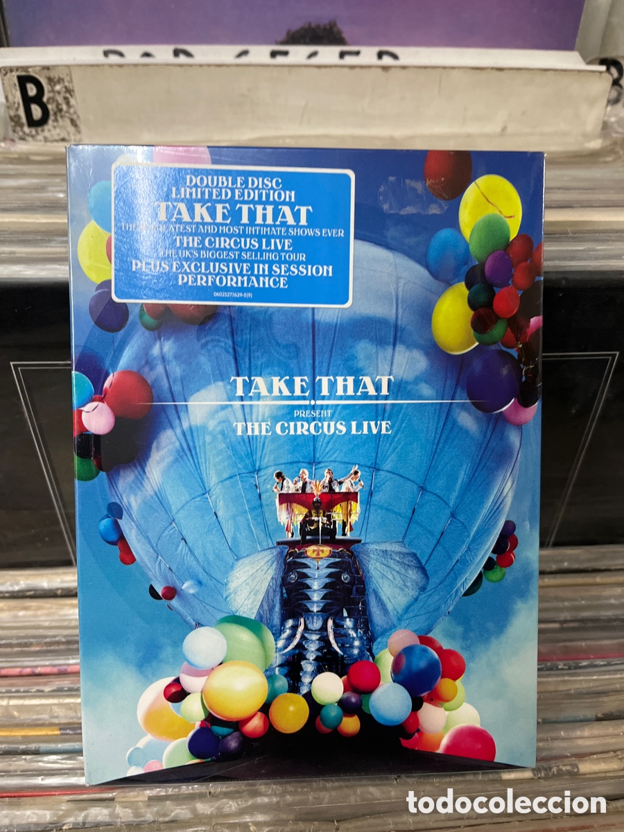 V&iacute;deos y DVD Musicales: Take that circus live precintado