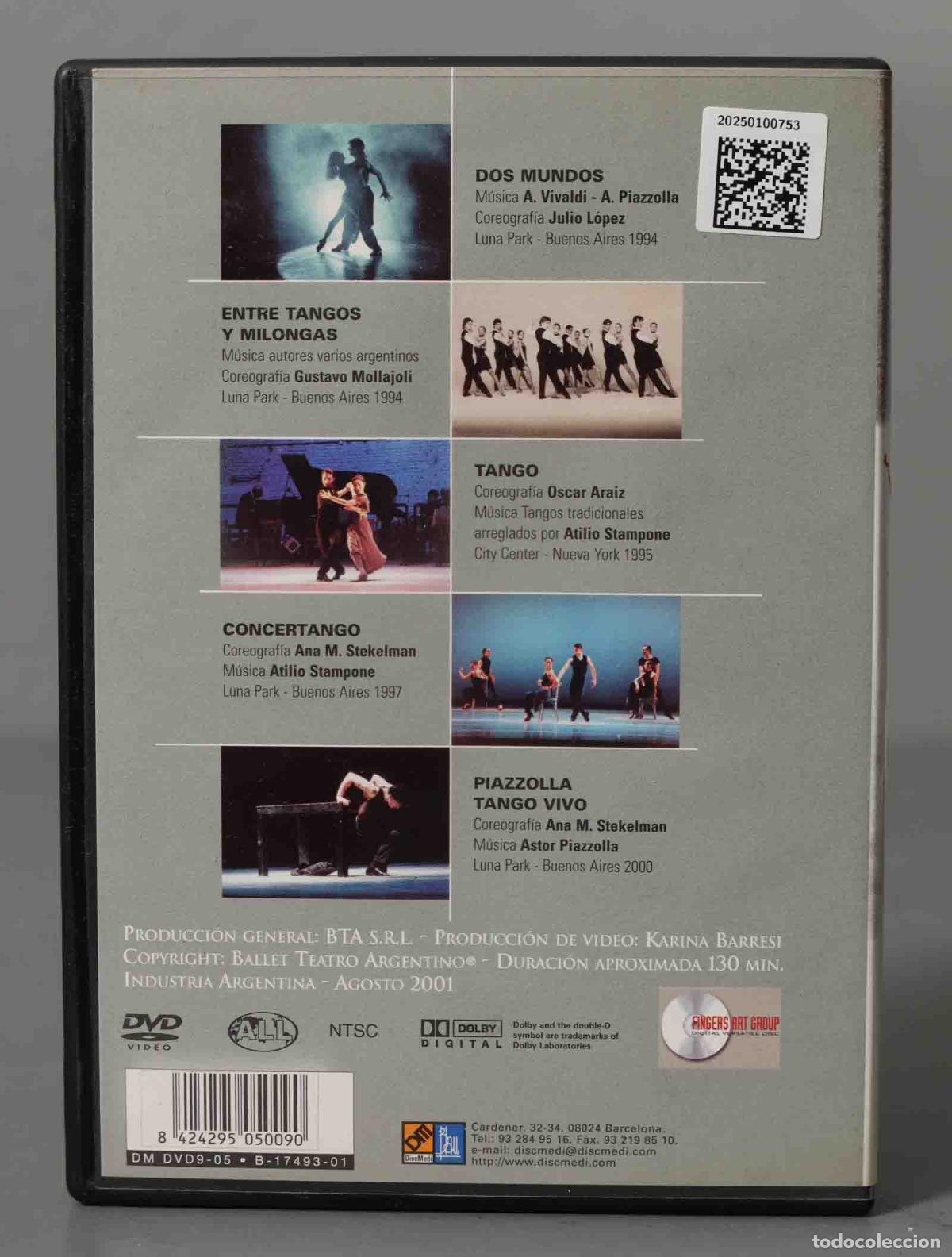 V&iacute;deos y DVD musicales: DVD. Various &ndash; Bocca Tangos - Foto 2