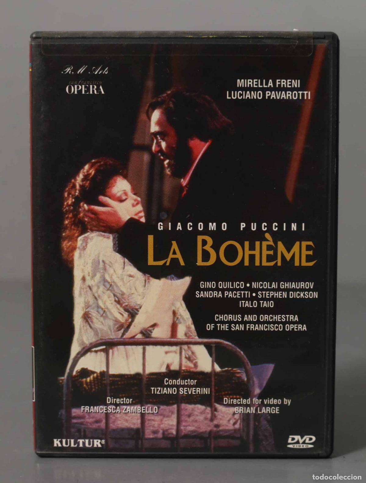 V&iacute;deos y DVD musicales: DVD. LA BOHEME PUCCINI. SEVERINI - Foto 1