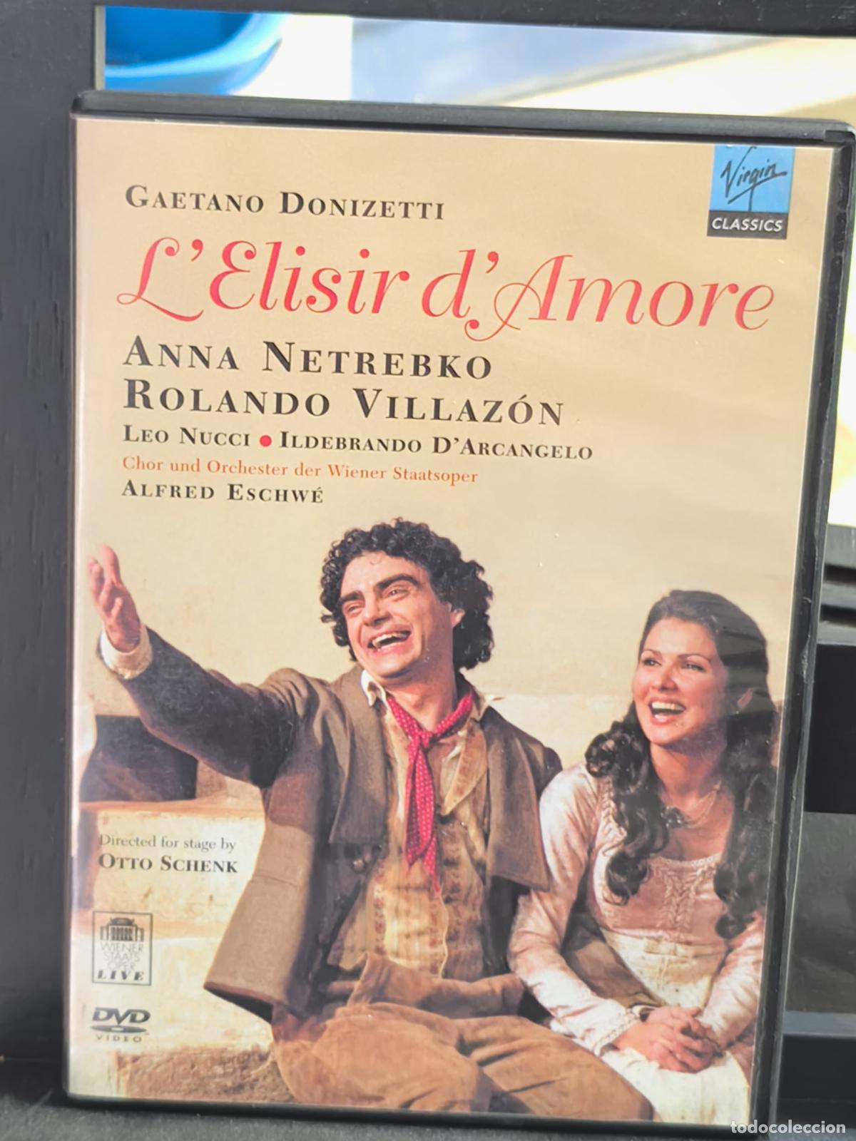 V&iacute;deos y DVD musicales: DVD - OPERA - L&acute;ELISIR D&acute;AMORE (A63) - Foto 1