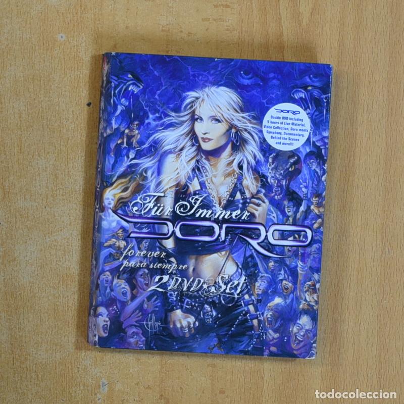 V&iacute;deos y DVD musicales: DORO - FUR IMMER - DVD - Foto 1