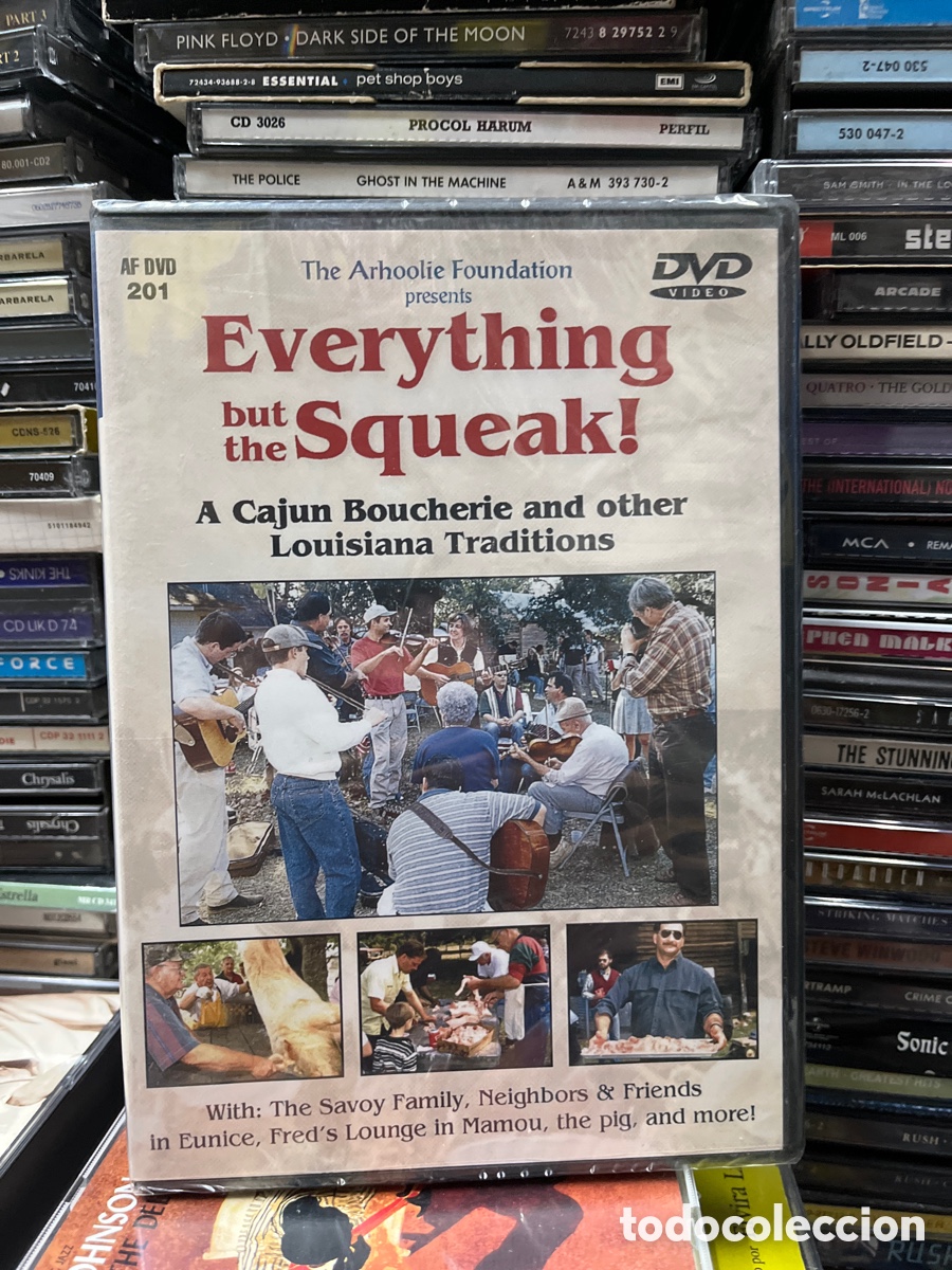 Musikvideos und DVDs: everything but the squeak a cajun boucherie and other louisiana arhoolie precintado