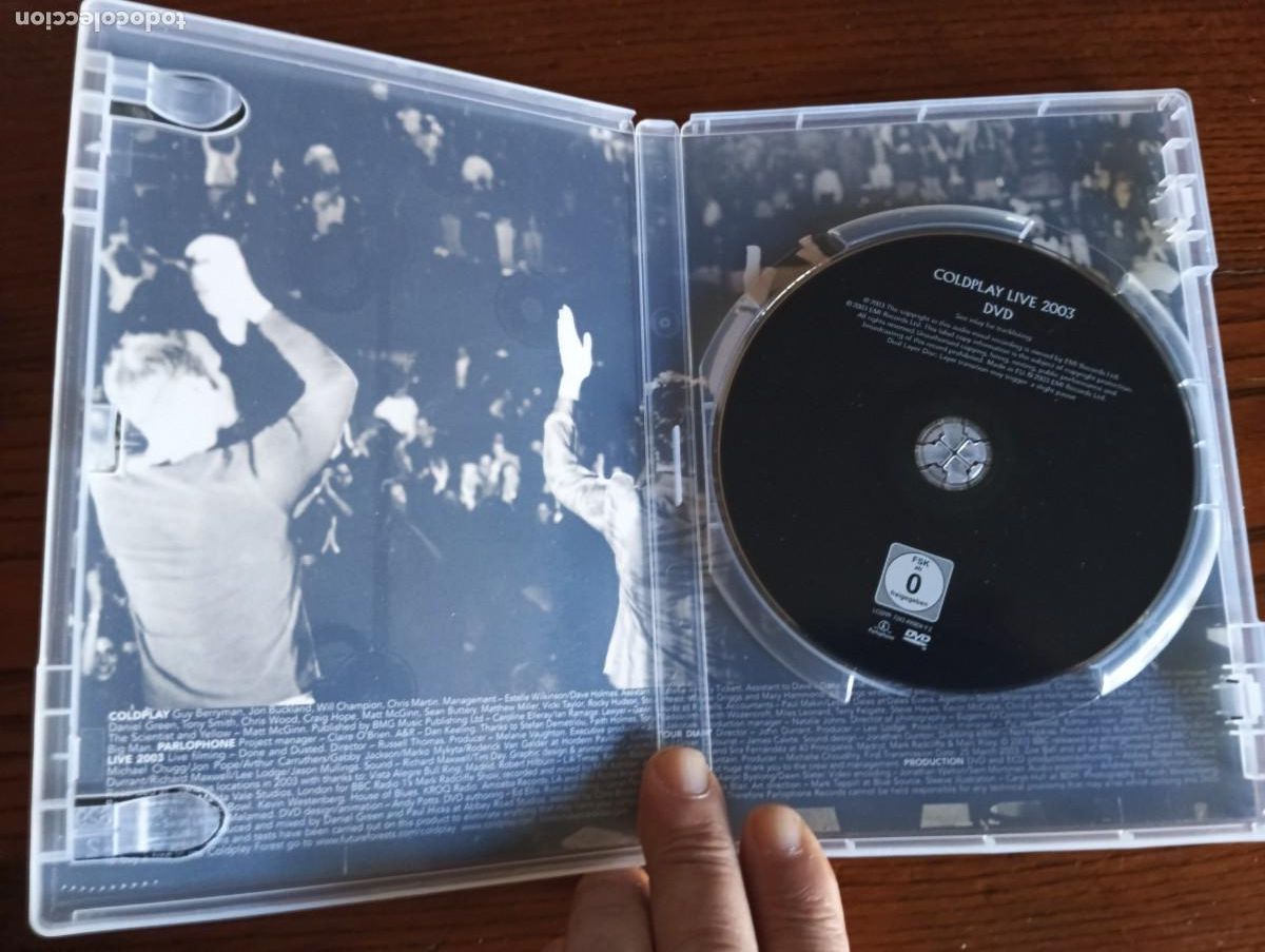 V&iacute;deos y DVD musicales: COLDPLAY - LIVE 2003 - DVD. - Foto 3