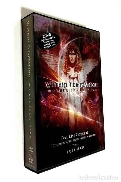 V&iacute;deos y DVD musicales: �R9075 - [2 DVD + CD]. WITHIN TEMPTATION. MOTHER EARTH TOUR. - Foto 1