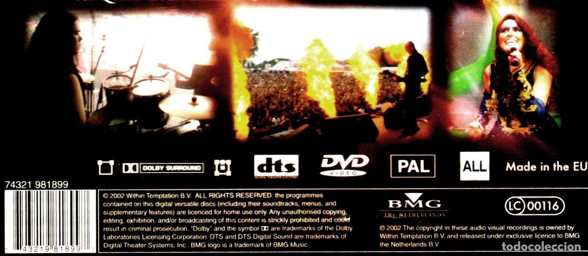 V&iacute;deos y DVD musicales: �R9075 - [2 DVD + CD]. WITHIN TEMPTATION. MOTHER EARTH TOUR. - Foto 6