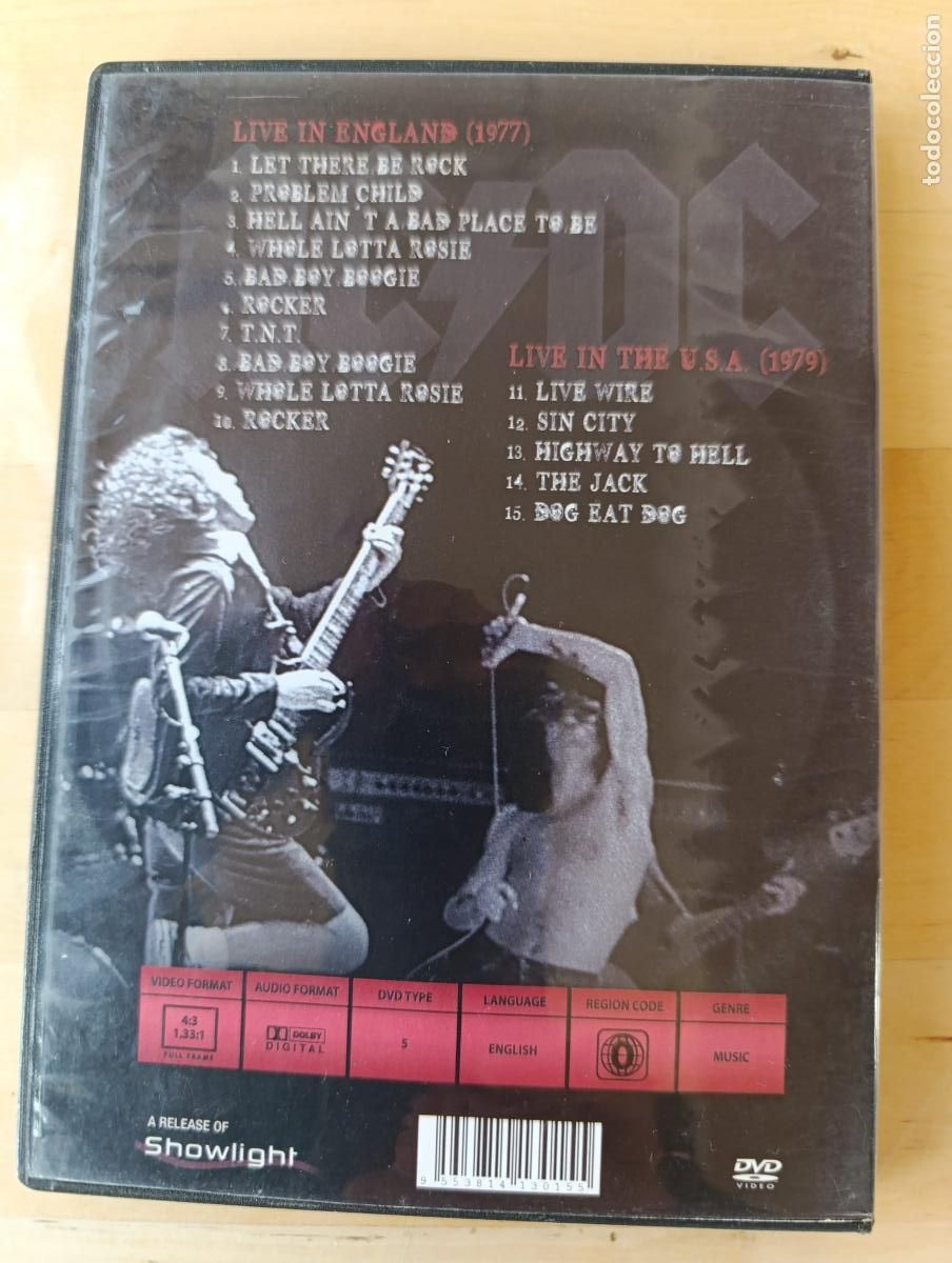 V&iacute;deos y DVD musicales: AC DC DVD LIVE PERFORMANCES. - Foto 2