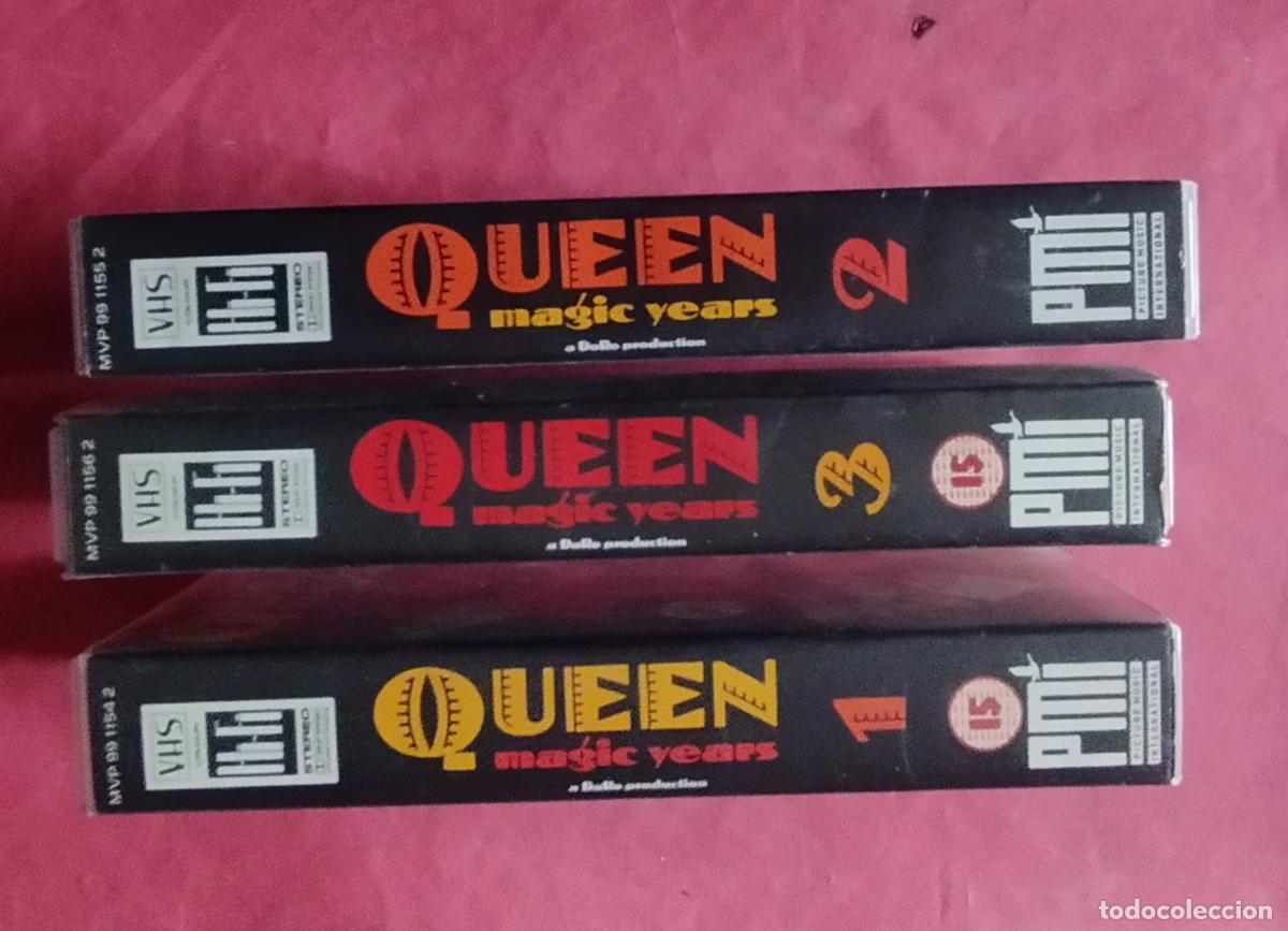 V&iacute;deos y DVD musicales: QUEEN - MAGIC YEARS - 3 VHS - Foto 2