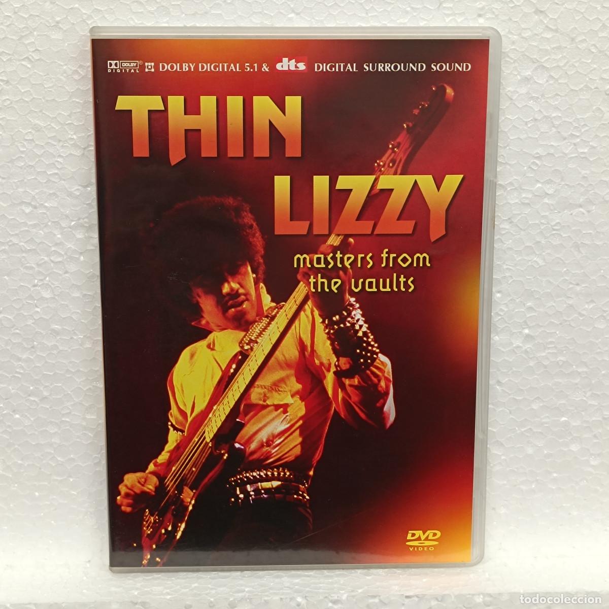 V&iacute;deos y DVD musicales: DVD THIN LIZZY. MASTERS FROM THE VAULTS. - Foto 1