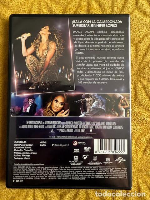 V&iacute;deos y DVD musicales: JENNIFER LOPEZ - DANCE AGAIN - Foto 2