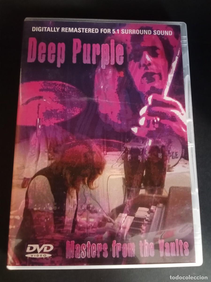 V&iacute;deos y DVD musicales: DEEP PURPLE - MASTERS FROM DE VAULTS - DVD+LIBRETO - Foto 1
