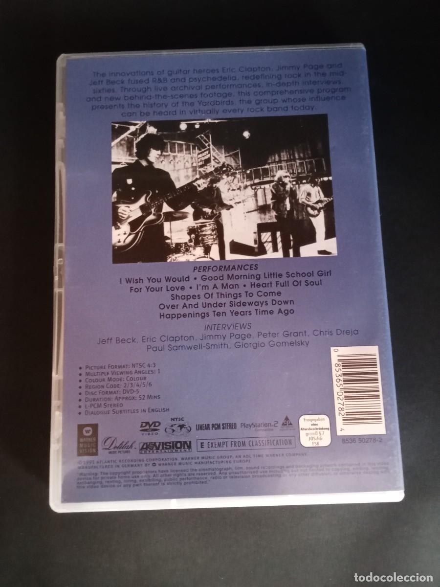 V&iacute;deos y DVD musicales: YARDBIRDS - DVD + LIBRETO - Foto 2