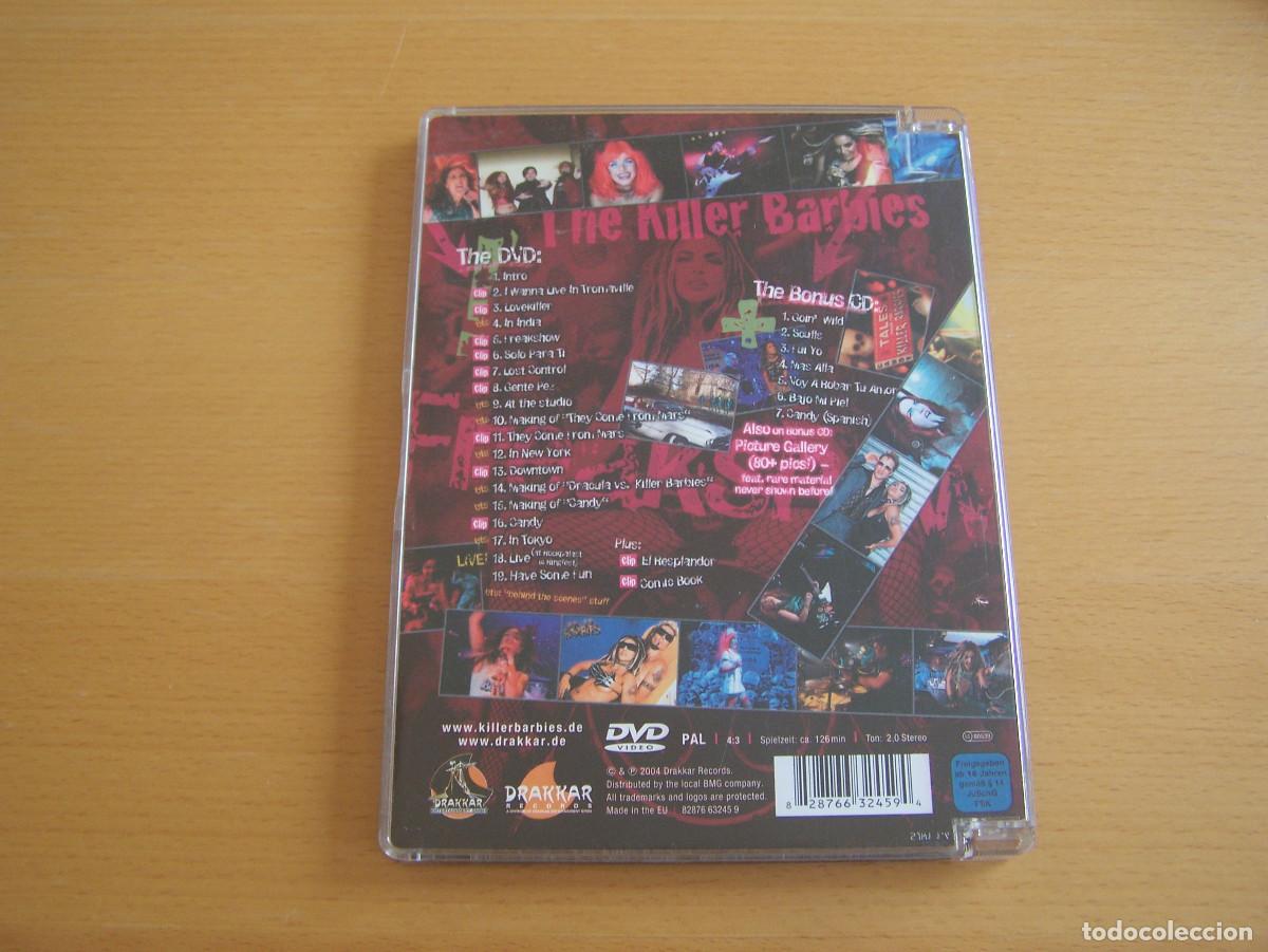 V&iacute;deos y DVD musicales: Pack Killer Barbies DV+Cd Edicion caja transparente + libro - Foto 3