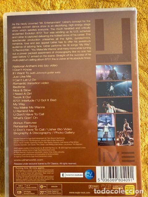 V&iacute;deos y DVD musicales: USHER - LIVE EVOLUTION 8701 - DVD - Foto 2