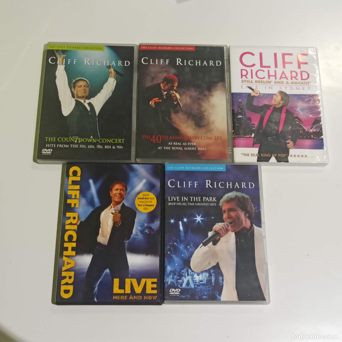 V&iacute;deos y DVD musicales: Lote 5 dvds Cliff Richard - Foto 1