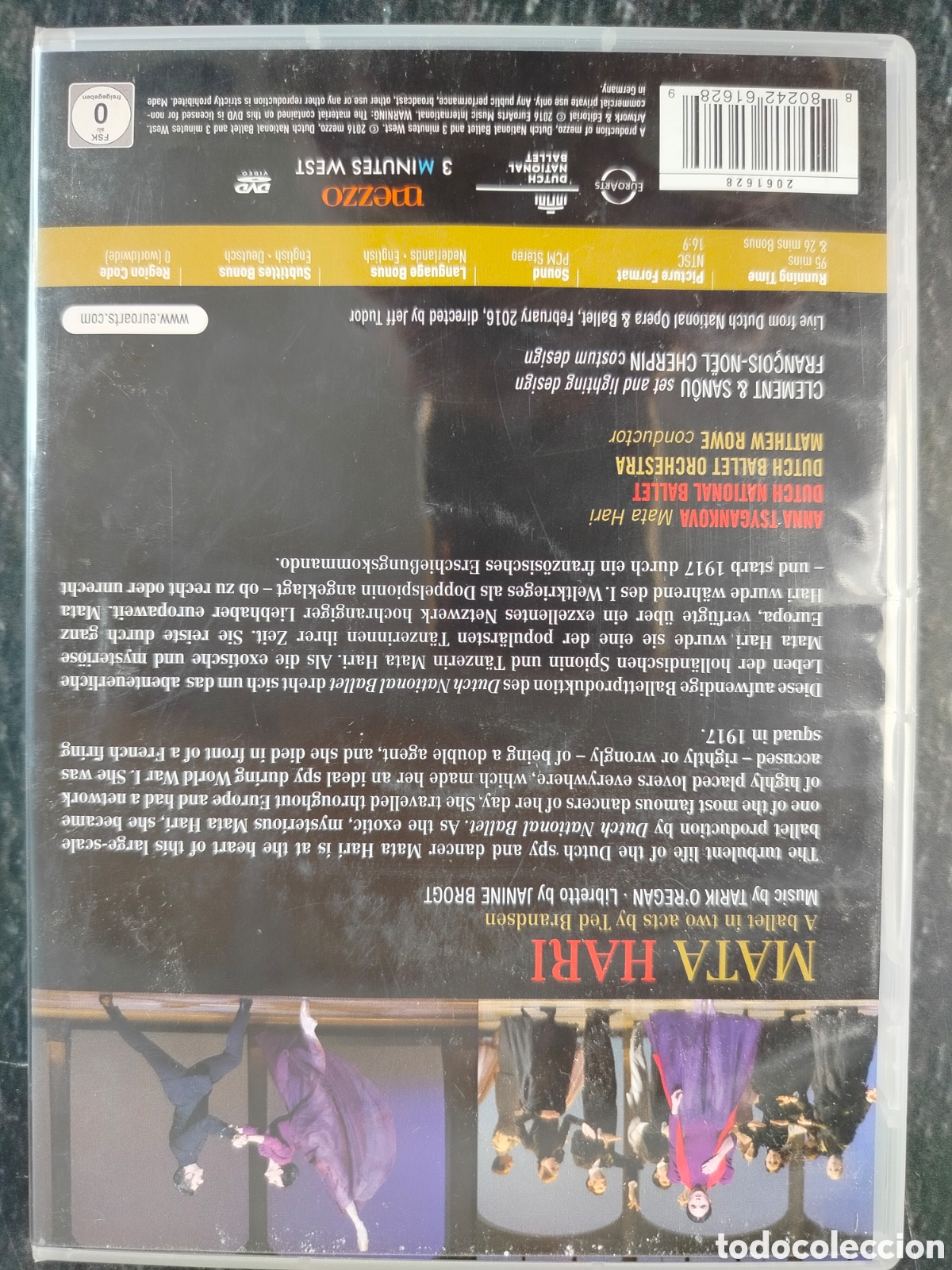 V&iacute;deos y DVD musicales: DVD Ballet MATA HARI - Foto 2