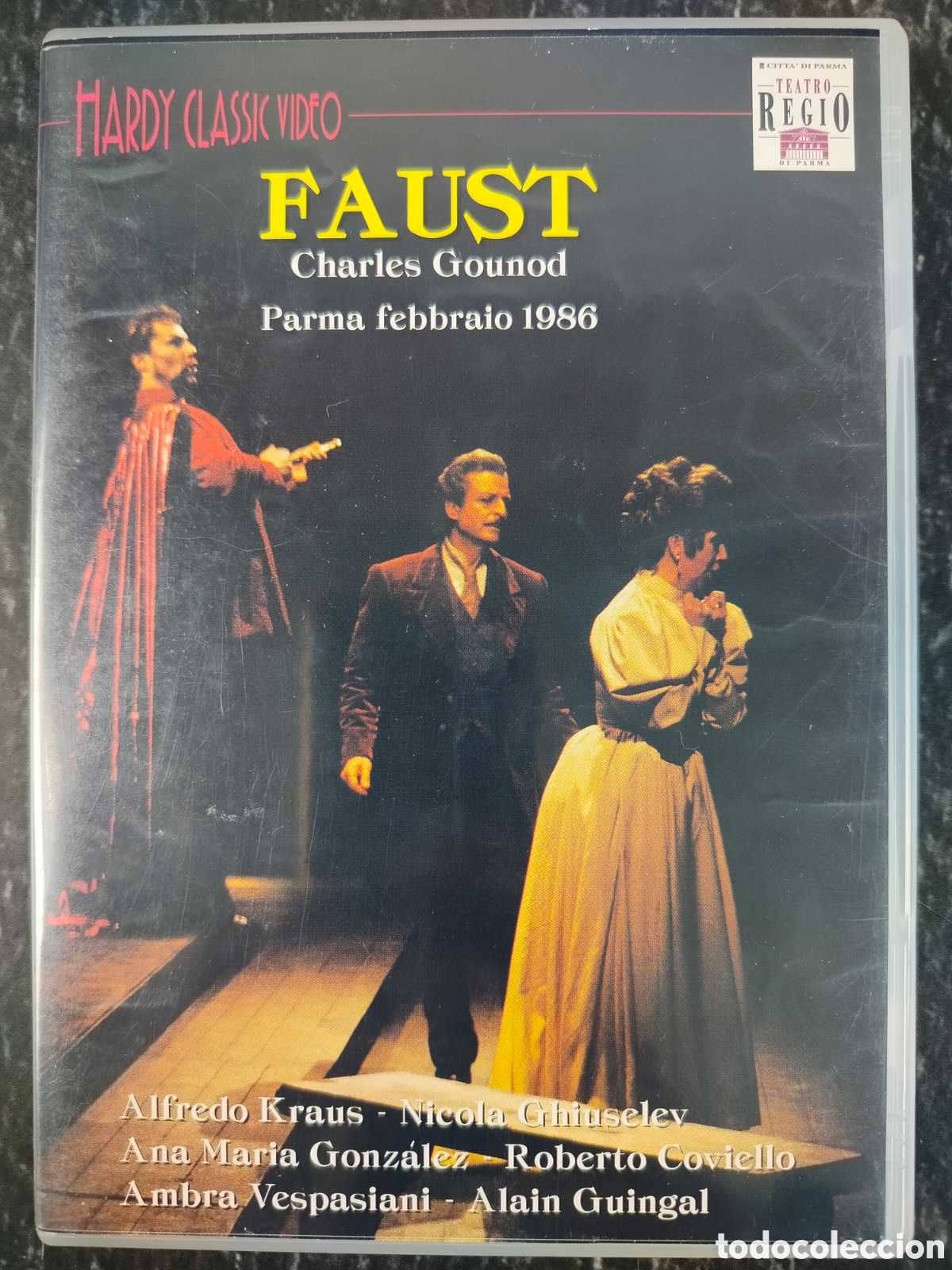 V&iacute;deos y DVD musicales: DVD opera FAUST, Alfredo Kraus 1987 - Foto 1