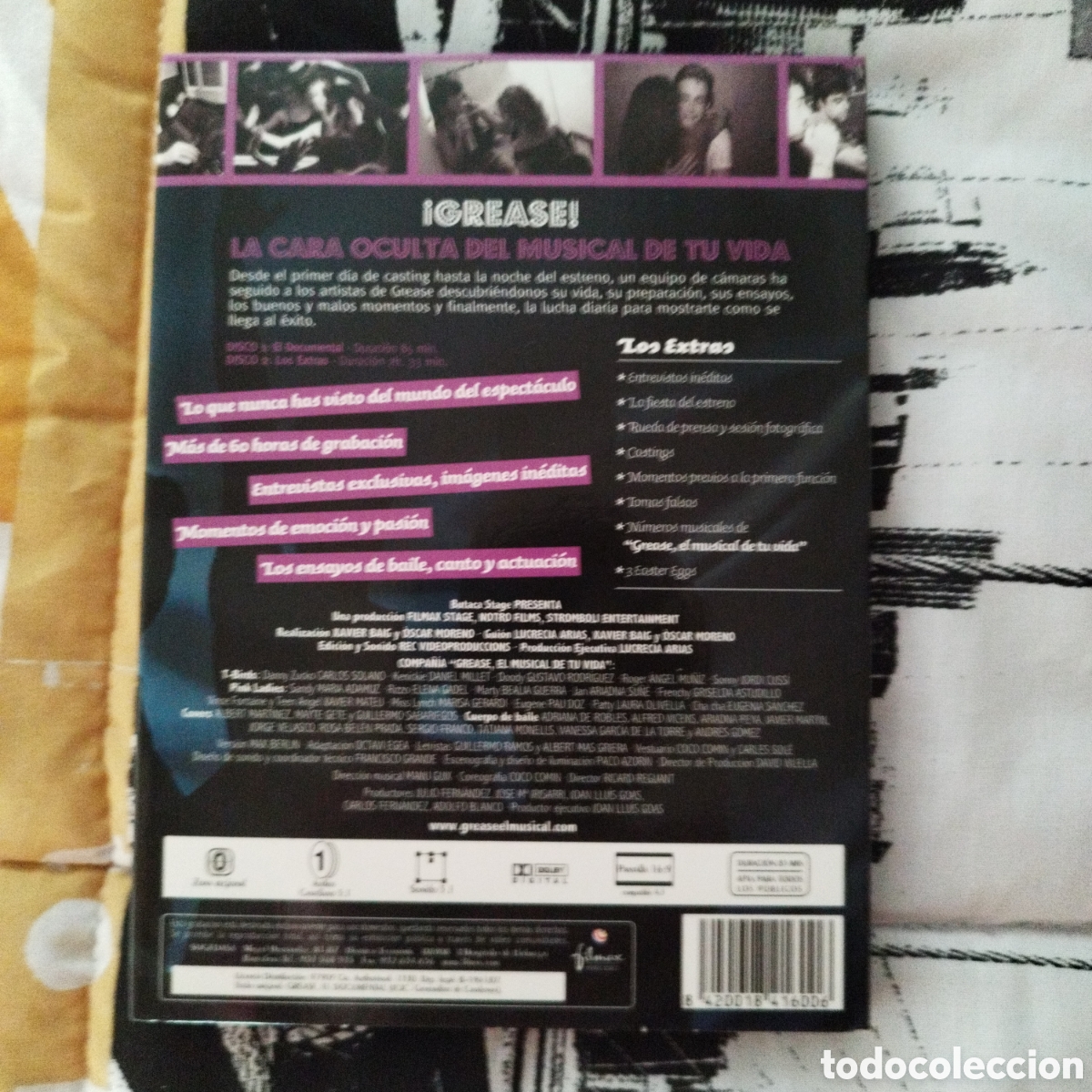 V&iacute;deos y DVD musicales: Documental del musical Grease, edici&oacute; limitada - Foto 2