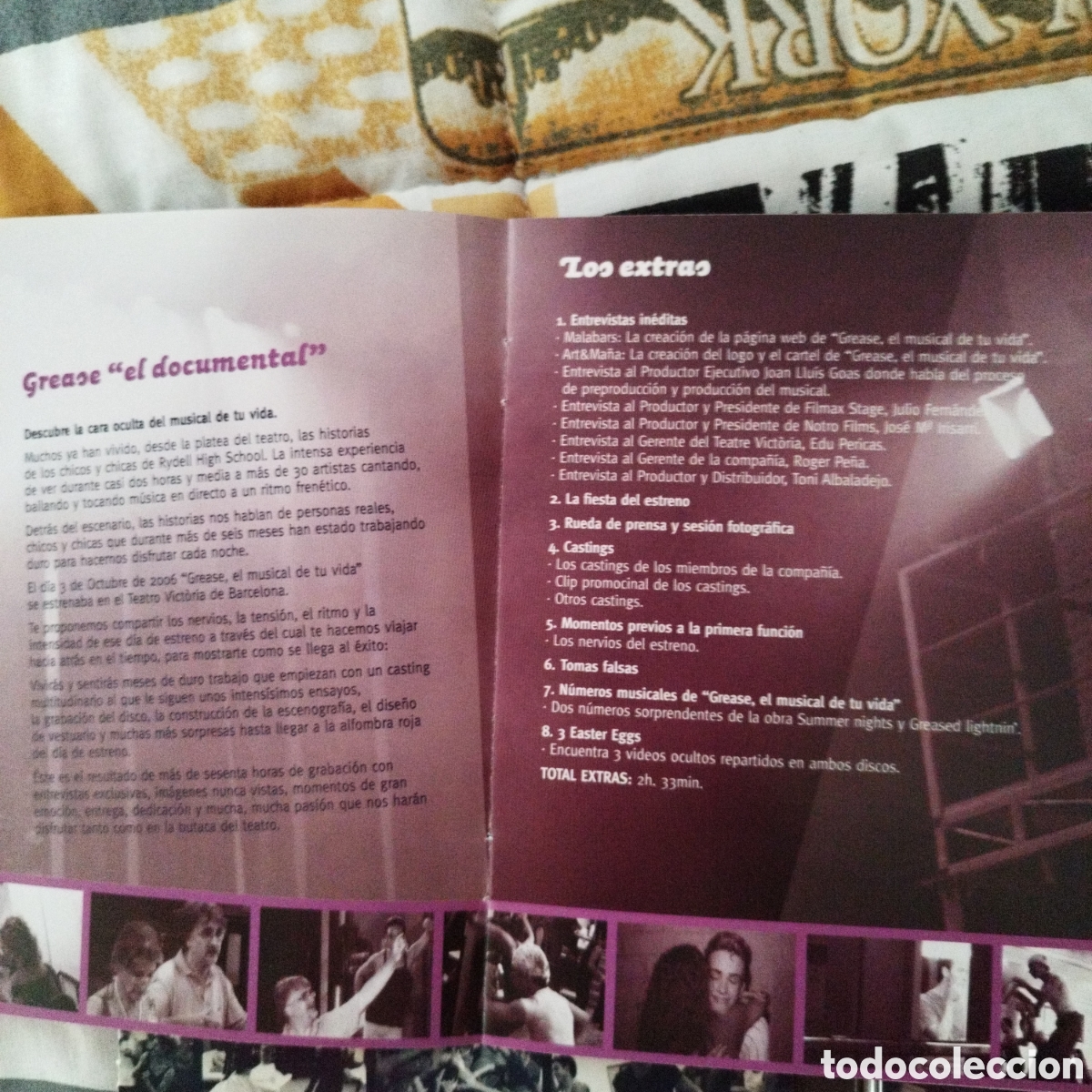 V&iacute;deos y DVD musicales: Documental del musical Grease, edici&oacute; limitada - Foto 8