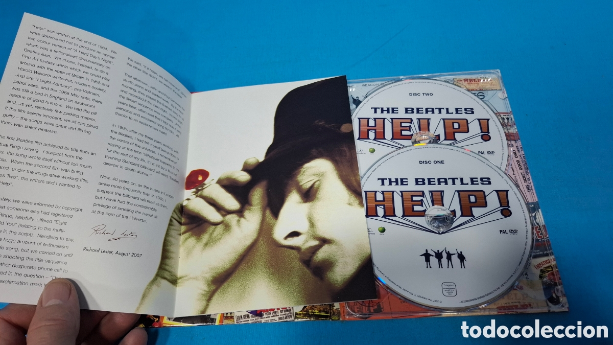 V&iacute;deos y DVD musicales: THE BEATLES - HELP! DVD DOBLE - Foto 6