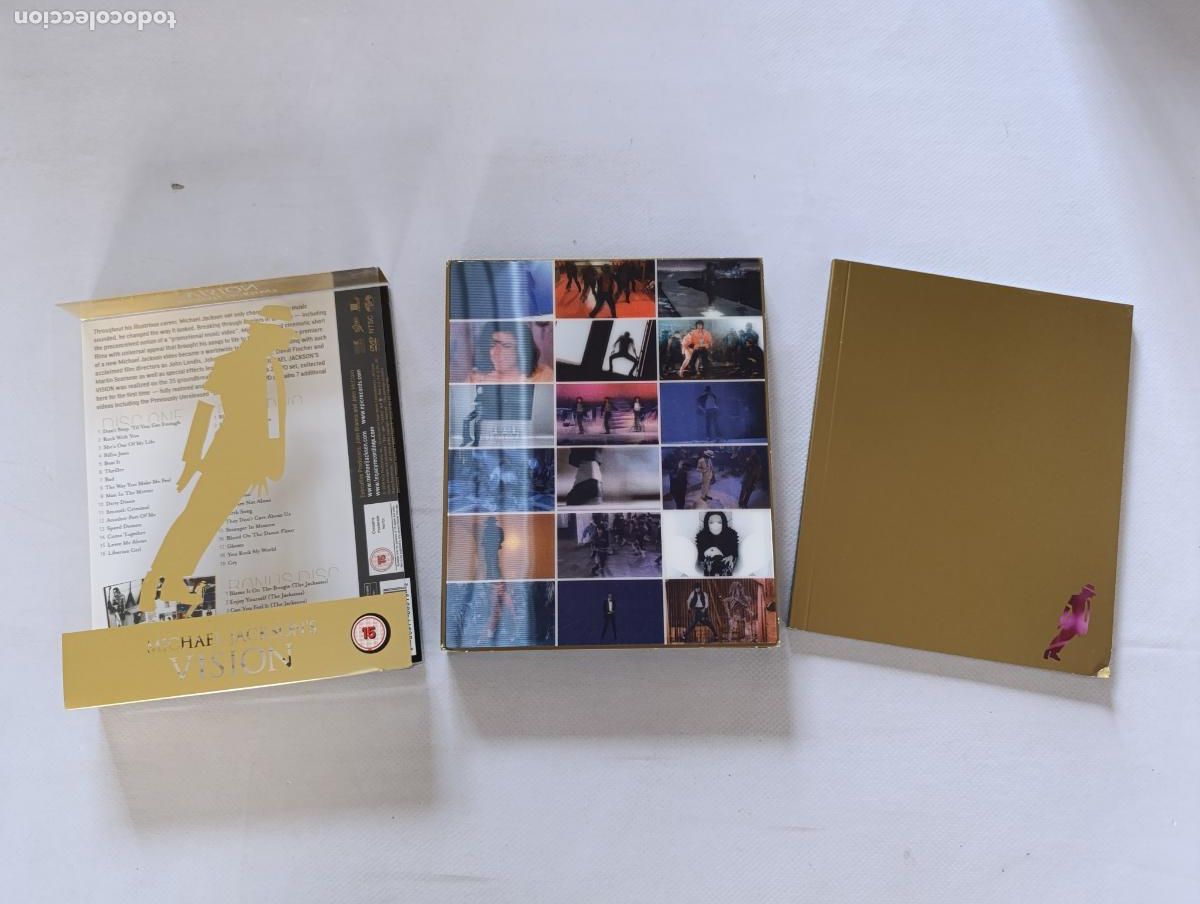 V&iacute;deos y DVD musicales: DVD MICHAEL JACKSONS VISION - 3 DISCOS (6A) - Foto 3